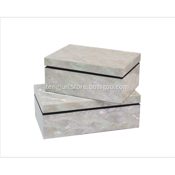 Home Decoration Sea Shell Mosaic Box